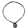 LAVIP Leather Rasta Plaided Hippie Coqui Taino Sun Necklace Buddha All Seeing Third Wisdom Eye Amulet Black Powers Pendant LAVIP Leather Rasta Plaided Hippie Coqui Taino Sun Necklace Buddha All Seeing Third Wisdom Eye Amulet Black Powers Pendant