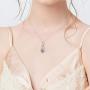 Mother Day Gift Clearance Infinity Necklace for Women S925 Sterling Silver Infinity Jewelry I Love You Forever Pendant Necklace Gifts for Women 18+2 Inch with Gift Box