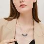 Dissent Collar Necklace Sterling Silver Engraved Faith Hope Love Pendant Necklace Jewelry Memory Ruth Bader Ginsburg
