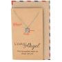 Quan Jewelry Guardian Angel Necklace with Greeting Card, Christmas Gifts for Women