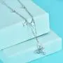 Jemplestic Butterfly Necklace 925 Sterling Silver Necklace for Women Pendant Necklace Gifts for Wife Girlfriend Jewelry for Daughter Girls Best Friends