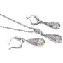 Yoursfs 18KGP Necklace Dangle Earrings Vintage Jewelry Set