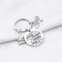 AKTAP Labyrinth Movie Inspired Keychain Gift for Labyrinth Fans Gift Always Remember You’re Braver Than You Believed