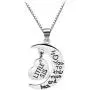 lifelovevc Women Family Jewellery Set Silver Love Heart Baby Mid Big Little Sister Pendant Necklace lifelovevc Women Family Jewellery Set Silver Love Heart Baby Mid Big Little Sister Pendant Necklace