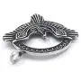 Gungneer Viking Raven Celtic Knot Pendant Stainless Steel Keel Chain Necklace Wheel of Life Accessory for Mens Womens Gungneer Viking Raven Celtic Knot Pendant Stainless Steel Keel Chain Necklace Wheel of Life Accessory for Mens Womens