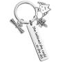 SIIDIMELO Dentists Gift She Believed She Could Dental Assistant Gift Dentist Office Orthodontist Gifts Dental Student Keychain Gift for DH Dentist Assistant Jewelry Hygienist Gift (She Believe DH-KR)