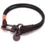 Mens Wide Craftman Leather Bracelet Handcrafted in USA - Dark Brown Mens Wide Craftman Leather Bracelet Handcrafted in USA - Dark Brown
