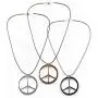 COLORFUL BLING 3 Pieces Hippie Style Anti-war Pendant Love Peace Sign Symbol Necklace Mens 1960s 1970s Party Jewelry COLORFUL BLING 3 Pieces Hippie Style Anti-war Pendant Love Peace Sign Symbol Necklace Mens 1960s 1970s Party Jewelry