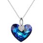 XUPING Gifts Beautiful Pendant Love Crystals from Swarovski Heart Necklace Women Jewelry