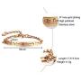 Stainless Steel Engraved Bar Inspirational Bracelets Fashion Bangles Link Charm Bracelet for Women Girl Sister Mother Friends, Friendship Sister Jewelry