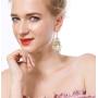 NORTHSTAR PEARLS AND JEWELRY: Lace Chandelier Dangle Earrings Light Weight