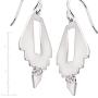 Silpada Adobe Steps Cut-Out Drop Earrings in Sterling Silver