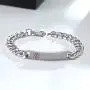 Custom Free Engraving- 8mm High Polished Surgical Steel Chain Medical Alert ID Bracelets for Women and Men Custom Free Engraving- 8mm High Polished Surgical Steel Chain Medical Alert ID Bracelets for Women and Men