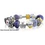 EVESCITY Crystal Colorful Happy Easter Bead for Charms Bracelets Best Jewelry Gifts for Holiday