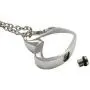 New Heart Classic Urn Cremation Pendant Ashes Memorial Necklace,Carved Locket Stainless Steel Keepsake Waterproof Memorial Pendant for Love,with Tool