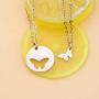 BAUNA Mother Daughter Gifts Mother and Daughter Necklace Set for 2 Butterfly Necklace Matching Jewelry for Mommy and Me