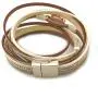 AZORA Womens Leather Wrap Bracelet Handmade Pearls Beads Cuff Bangle Bracelets for Women Girls (druzy Stone) AZORA Womens Leather Wrap Bracelet Handmade Pearls Beads Cuff Bangle Bracelets for Women Girls (druzy Stone)