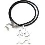 GWOOD Juggalette Pendant with 18 Inch Cord Necklace Silver Color GWOOD Juggalette Pendant with 18 Inch Cord Necklace Silver Color