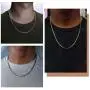 M MOOHAM 4MM 5MM 6MM 7MM 9.5MM 10MM Black Silver Gold Plated Stainless Steel Figaro Chain Necklace for Men Women 16-36 Inch M MOOHAM 4MM 5MM 6MM 7MM 9.5MM 10MM Black Silver Gold Plated Stainless Steel Figaro Chain Necklace for Men Women 16-36 Inch