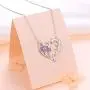 925 Sterling Silver Scottish Thistle Flower Heart Necklace for Women Jewelry Love Gift Birthday Gift Mothers Day Gift 925 Sterling Silver Scottish Thistle Flower Heart Necklace for Women Jewelry Love Gift Birthday Gift Mothers Day Gift