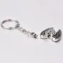 COCO Park Eagle Wing & Love Heart Blue Diamond Cremation Jewelry, Ashes Holder Urns Pendant Keepsake Keychain COCO Park Eagle Wing & Love Heart Blue Diamond Cremation Jewelry, Ashes Holder Urns Pendant Keepsake Keychain
