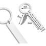 Memorial Keychain Loss Jewelry Those We Love Dont Go Away They Walk Beside Us Everyday Sympathy Gift Remembrance Loved One