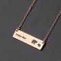 MAOFAED Sweet Mama Bear Necklace Mothers Day Gift for Mom Grandma Wife Godmother Necklace