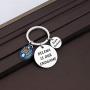 CENWA Delena/Stelena is Our Endgame Keychain Vampire Fans Gift Halloween Jewelry