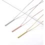 ChicSilver Customizable Vertical Bar Pendant Necklace 925 Sterling Silver Y Necklace Simple Fashion Jewelry Gifts for Women(with Gift Box)