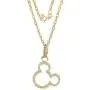 Disney Jewelry Mickey or Minnie Mouse 14K Yellow Gold Pendant Necklace, 18'' Disney Jewelry Mickey or Minnie Mouse 14K Yellow Gold Pendant Necklace, 18''