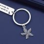 SIDIMELO Starfish Bracelet It Made a Difference to That one Social Worker Gifts Sea Jewelry Inspirational Bracelet Gifts for Social Worker