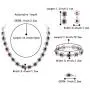 BriLove Womens Wedding Bridal CZ Multi Emerald Cut Halo Collar Necklace Tennis Bracelet Dangle Earrings Set BriLove Womens Wedding Bridal CZ Multi Emerald Cut Halo Collar Necklace Tennis Bracelet Dangle Earrings Set