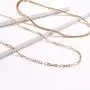 Gold Choker Necklace for Women Paperclip Chain Necklace Gold Beaded Necklace Set for Unisex