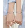 FUTTMI Couple Bracelets -Mutual Attraction Rope Braided Couple Bracelets for Women Men Magnetic Charm Bracelets Handmade Adjustable Vows of Eternal Bracelets Gift Jewelry