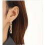 Fashion Drop Earrings Jewelry Earrings In Sterling Silver & Brass Set For Women Girls,For Birthday/Party/Christmas/Friendship Gifts