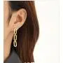 Fashion Drop Earrings Jewelry Earrings In Sterling Silver & Brass Set For Women Girls,For Birthday/Party/Christmas/Friendship Gifts