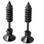 UM Jewelry Punk Style Womens Mens 316L Stianless Steel Screw Stud Earrings 1.06'' UM Jewelry Punk Style Womens Mens 316L Stianless Steel Screw Stud Earrings 1.06''