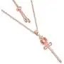 KAMONI Sailor Moon Wand Pendant Necklace Sterling Silver Beauty Soldiers 18K Rose Gold Plated with Cubic Zirconia CZ Necklace Adjustable Length Pearl Chain Jewelry Gifts for Women Girls KAMONI Sailor Moon Wand Pendant Necklace Sterling Silver Beauty Soldiers 18K Rose Gold Plated with Cubic Zirconia CZ Necklace Adjustable Length Pearl Chain Jewelry Gifts for Women Girls