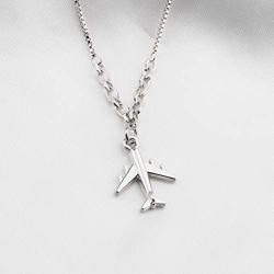 FUSTYLE Airplane Necklace Aircraft Pendant Flight Attendant Jewelry Pilot Gifts for Aviation Traveler (Bracelet)