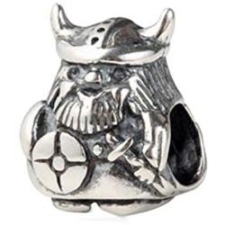 Viking Warrior Charms, Antique 925 Sterling Silver Caribbean Viking Beads, Fierce little Viking Charms fits European Moments Bracelet, Gifts for Travel/Women/Men
