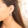 SHABLOOL Earring Sterling Silver 925 With Light Blue Cabochon Opal Gemstone Timeless Elegance Earrings Birthday Handmade Jewelry An Essential Gift For Her Woman Mothers Day Beautiful Fine Detailing SHABLOOL Earring Sterling Silver 925 With Light Blue Cabochon Opal Gemstone Timeless Elegance Earrings Birthday Handmade Jewelry An Essential Gift For Her Woman Mothers Day Beautiful Fine Detailing