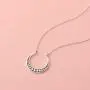 Boma Jewelry Sterling Silver Bohemian Crescent Moon Horn Necklace, 18 Inches Boma Jewelry Sterling Silver Bohemian Crescent Moon Horn Necklace, 18 Inches