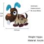 Handmade Acrylic Ainimal Brooches For Women Acetate Resin Cute Dog Owl Elk Crane Girl Brooch Pins Dress Accessory Jewelry Gifts