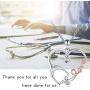APOTIE 925 Sterling Silver Stethoscope Heart Pendant Necklace Love Charm Jewelry Nurse Gifts for Doctor Nurse Graduation Medical Student