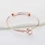 Minimalist Shears Scissor Bangle Stacking Adjustable Wire Bracelet for Hairdresser Minimalist Shears Scissor Bangle Stacking Adjustable Wire Bracelet for Hairdresser