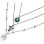 Jovono Boho Layered Necklace Crystal Pendant Necklaces Chain for Women and Girls (Set-2) Jovono Boho Layered Necklace Crystal Pendant Necklaces Chain for Women and Girls (Set-2)