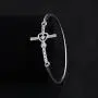 Zuo Bao Christian Cross Bracelet God is Greater Than The Highs and Lows Bangle Bracelet Crystal Cross Beacelet Inspirational Religious Gift Zuo Bao Christian Cross Bracelet God is Greater Than The Highs and Lows Bangle Bracelet Crystal Cross Beacelet Inspirational Religious Gift