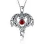 ONEFINITY Sterling Sliver Dragon Necklace Irish Celtic Knot Dragon Anime Necklace Viking Jewelry Gifts for Women Men Her ONEFINITY Sterling Sliver Dragon Necklace Irish Celtic Knot Dragon Anime Necklace Viking Jewelry Gifts for Women Men Her