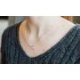 Rosa Vila Dopamine Molecule Necklace For A Good Start Of The New Year, Ideal For Chemistry Gifts, Biology Gifts, Psychology Gifts In Science Jewelry