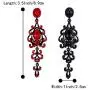 BriLove Womens Victorian Style Wedding Bridal Crystal Teardrop Chandelier Dangle Earrings BriLove Womens Victorian Style Wedding Bridal Crystal Teardrop Chandelier Dangle Earrings